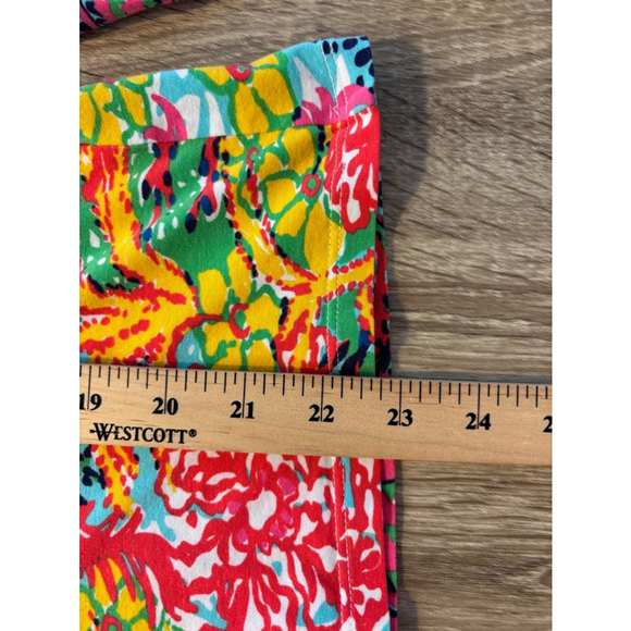 Lilly Pulitzer XS V Neck Long Sleeve Top Fishing For Compliments - Picture 6 of 7